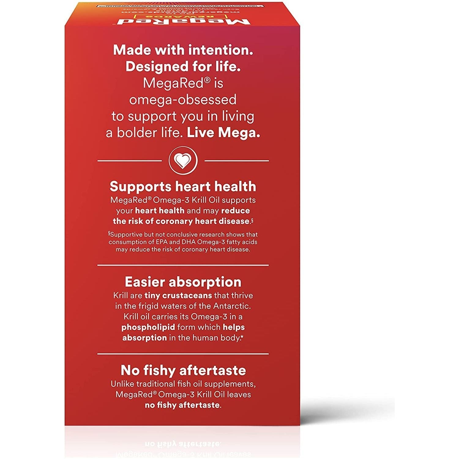 Megared - Omega-3 Krill Oil 350Mg Softgels (130 Count)