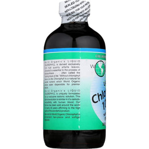 World Organics Chlorophyll, 100 Mg, Liquid 8 FL Oz