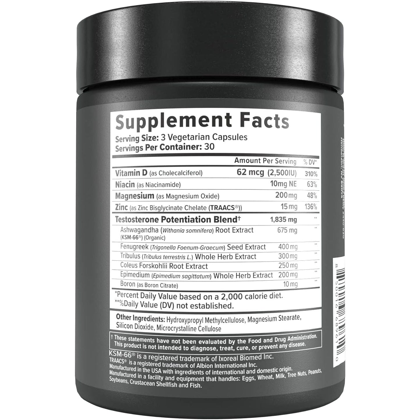 Innosupps : T-Drive | Testosterone Booster | Amplify Muscle Growth 90 Capsules