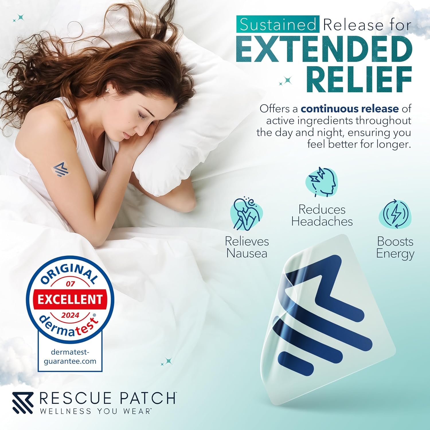 Ultimate Party Recovery Kit Supplies: Premium Relief Patches (12 Count)