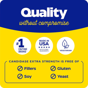 Enzymedica, Candidase Extra Strength, Advanced Cleansing Support, with Digestive Enzymes, Probiotics & Botanicals, 42 Count