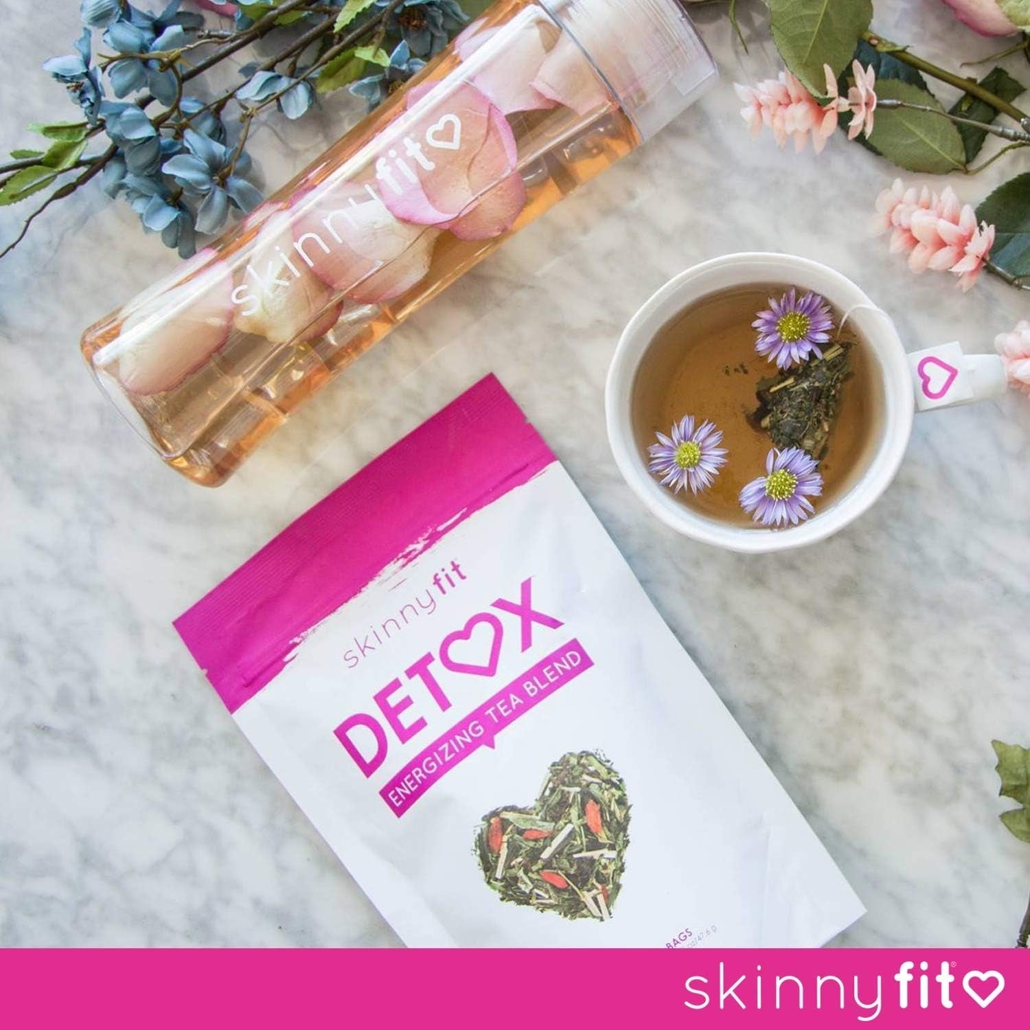 Skinnyfit Detox Tea: All-Natural, Laxative-Free, Supports a Healthy Weight 28 Servings