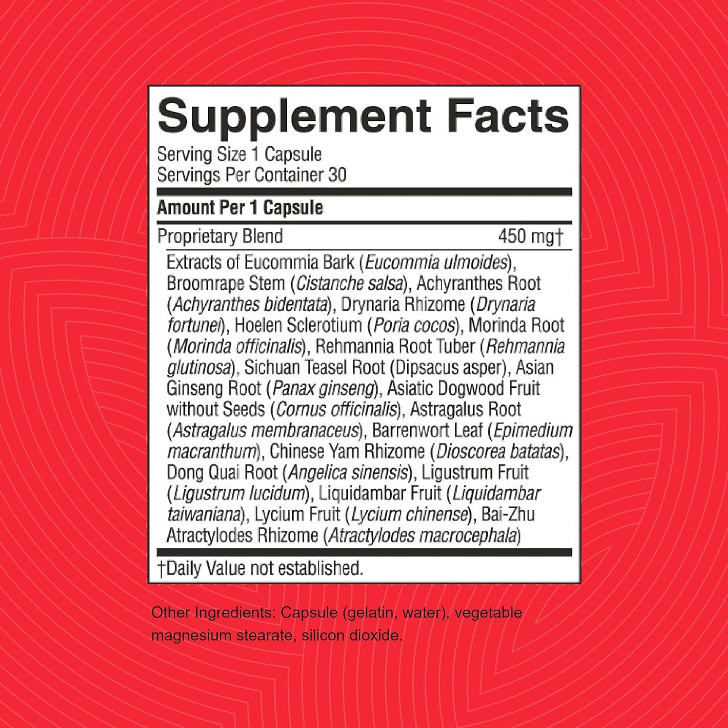 Nature'S Sunshine KB-C, Chinese TCM Concentrate, Strengthens the Urinary System - 30 Capsules