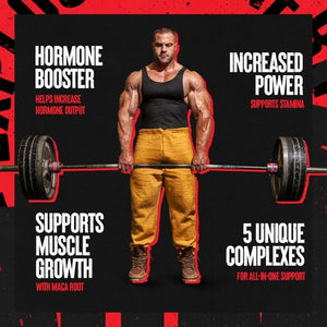 Animal Stak – Complete Natural Hormone Booster Supplement with Tribulus 1 Month Cycle