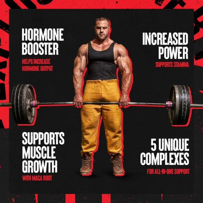 Animal Stak – Complete Natural Hormone Booster Supplement with Tribulus 1 Month Cycle