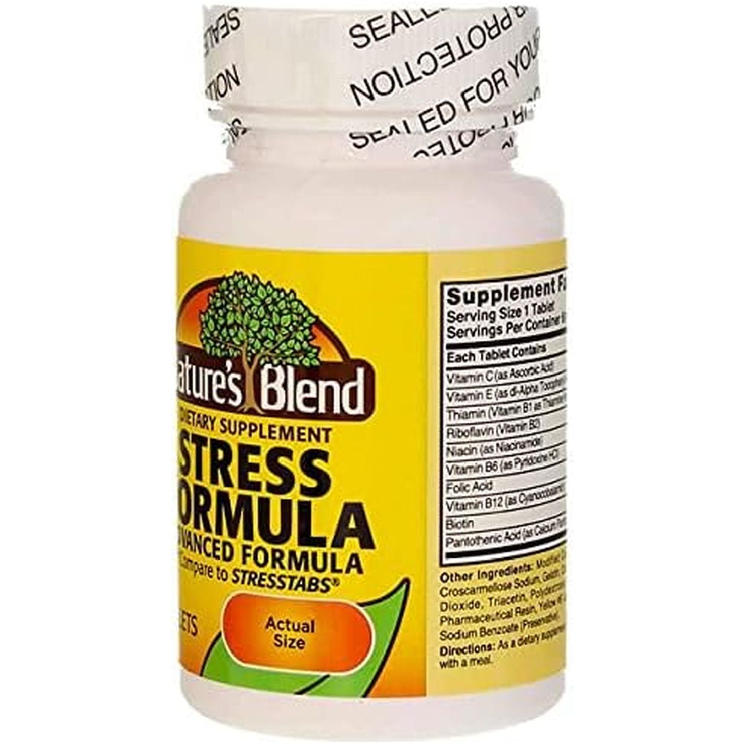 Nature'S Blend Stress Formula Vitamins 60 Tabs