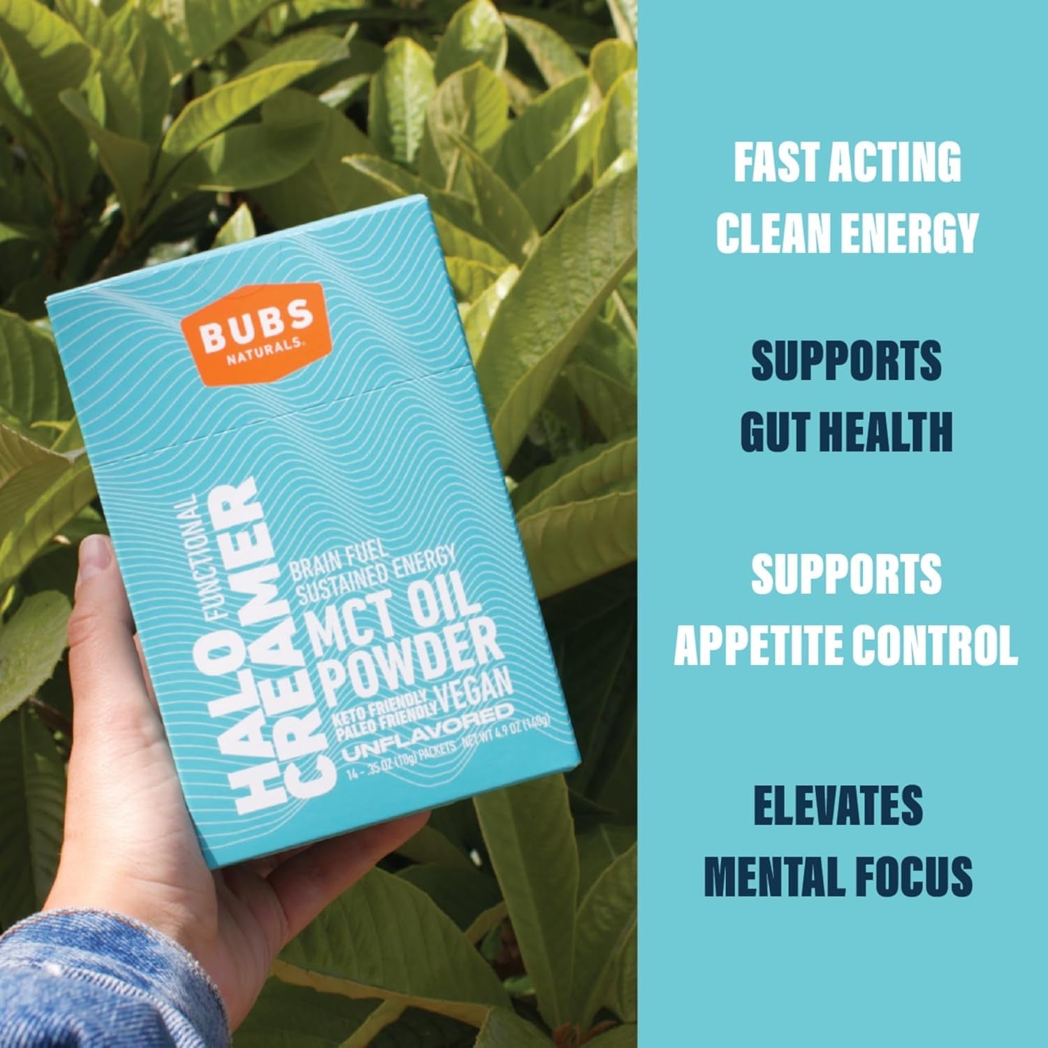 BUBS Naturals MCT Oil Powder - Healthy Coconut Fats + Low Carb - Perfect for Coffee, Protein Shakes & Baked Goods
