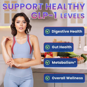 GLP-1 Supplement Support for Metabolic, Energy (60 Capsules)