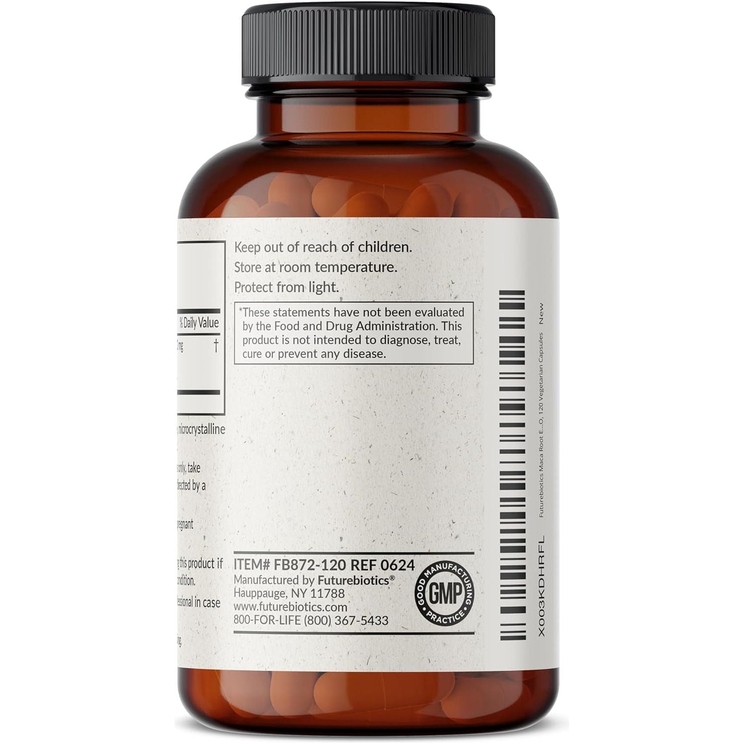 Futurebiotics Maca Root Extra Strength 4000 MG Supports Energy, Stamina & Reproductive Health, 120 Vegetarian Capsules