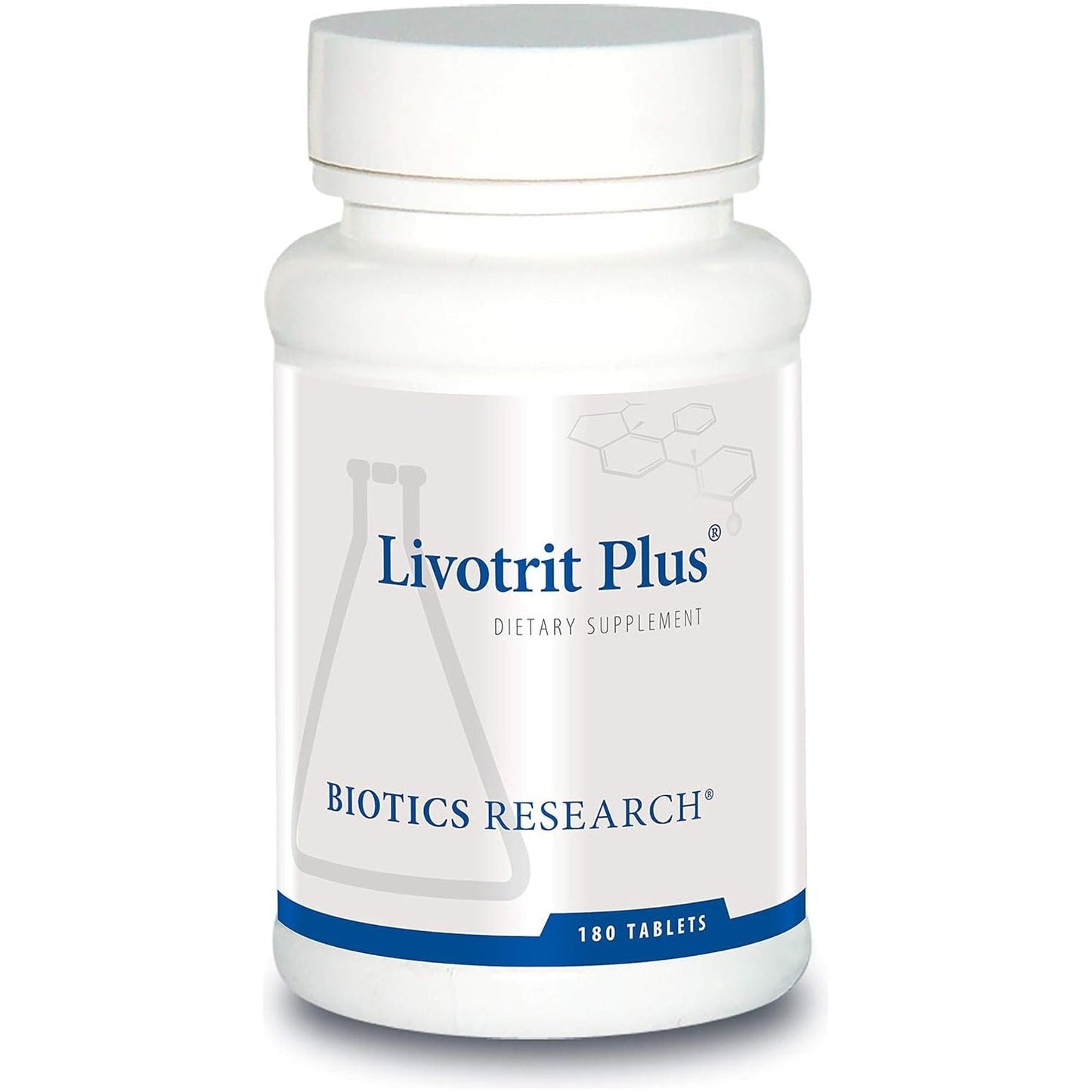 Biotics Research Livotrit plus Liver Cleanse and Detox Support Supplement 180 Tablets