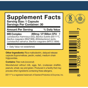 Researched Nutritionals Probiotics for Digestive Health - Multi-Biome (30 Capsules)