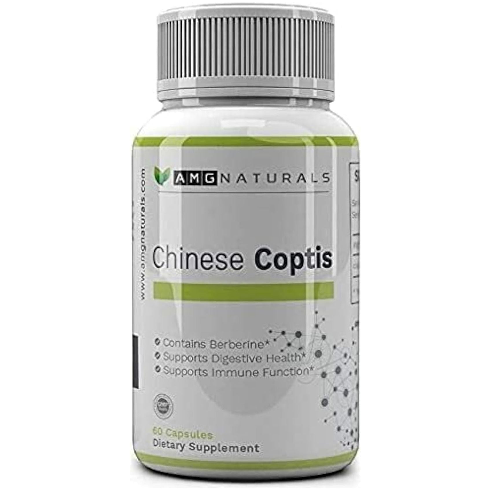 Chinese Coptis (Coptis Chinensis) - Goldthread 550Mg Berberine Coptisine