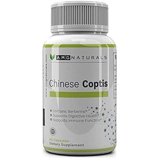 Chinese Coptis (Coptis Chinensis) - Goldthread 550Mg Berberine Coptisine