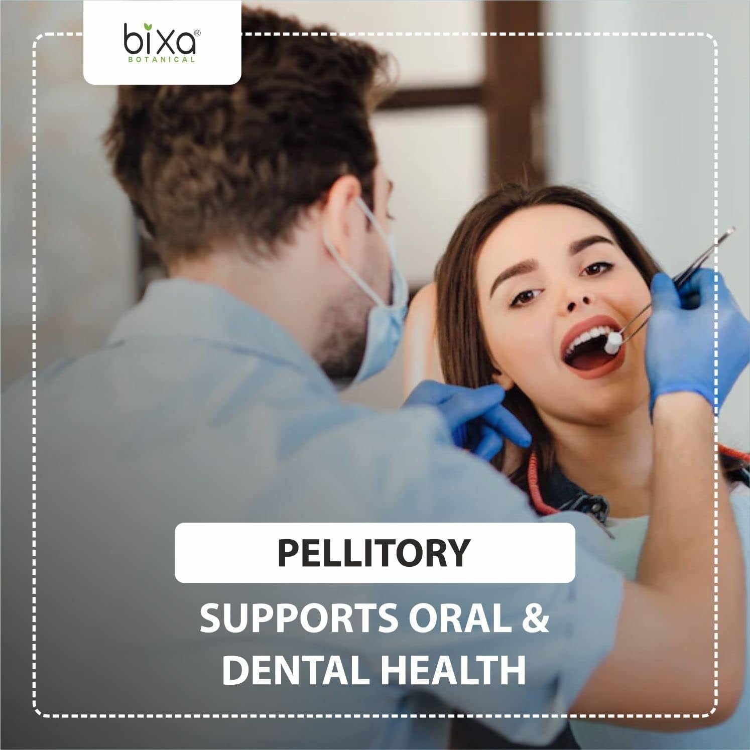 Bixa BOTANICAL Pellitory Root Powder 7 Oz | Gluten Free, Non-Gmo, Steam Treated, Vegan, 100% Pure.