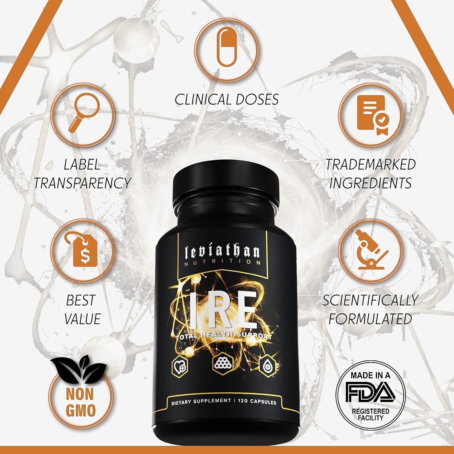 Leviathan IRE Complete Health Support - Overall Health & Antioxidant Support