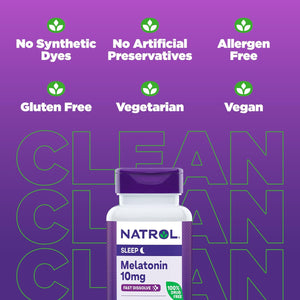 Natrol Fast Dissolve Melatonin 10 Mg, Melatonin Supplements 200 Day Supply