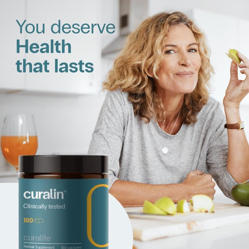 Curalin - Scientifically Crafted, Effective, and 100% Natural Supplement | 180 Capsules | Helps Blood Sugar
