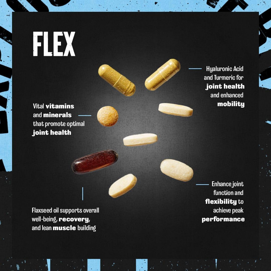 Animal Flex - Glucosamine Chondroitin Joint Support Supplement for Pain Relief and Discomfort 44 Packets