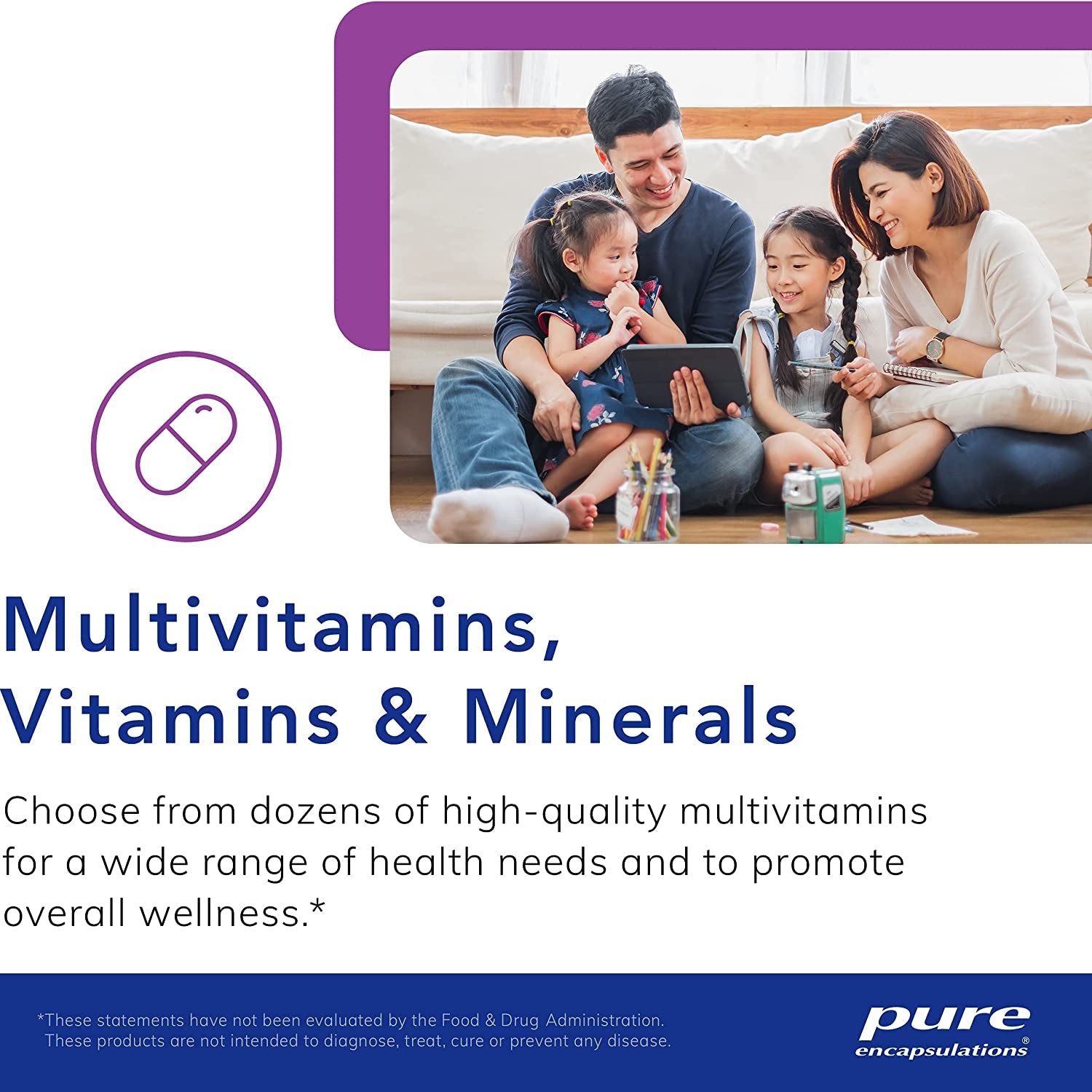 Pure Encapsulations Ultranutrient - Minerals & Multivitamins - Supports Liver & Heart Health 360 Capsules