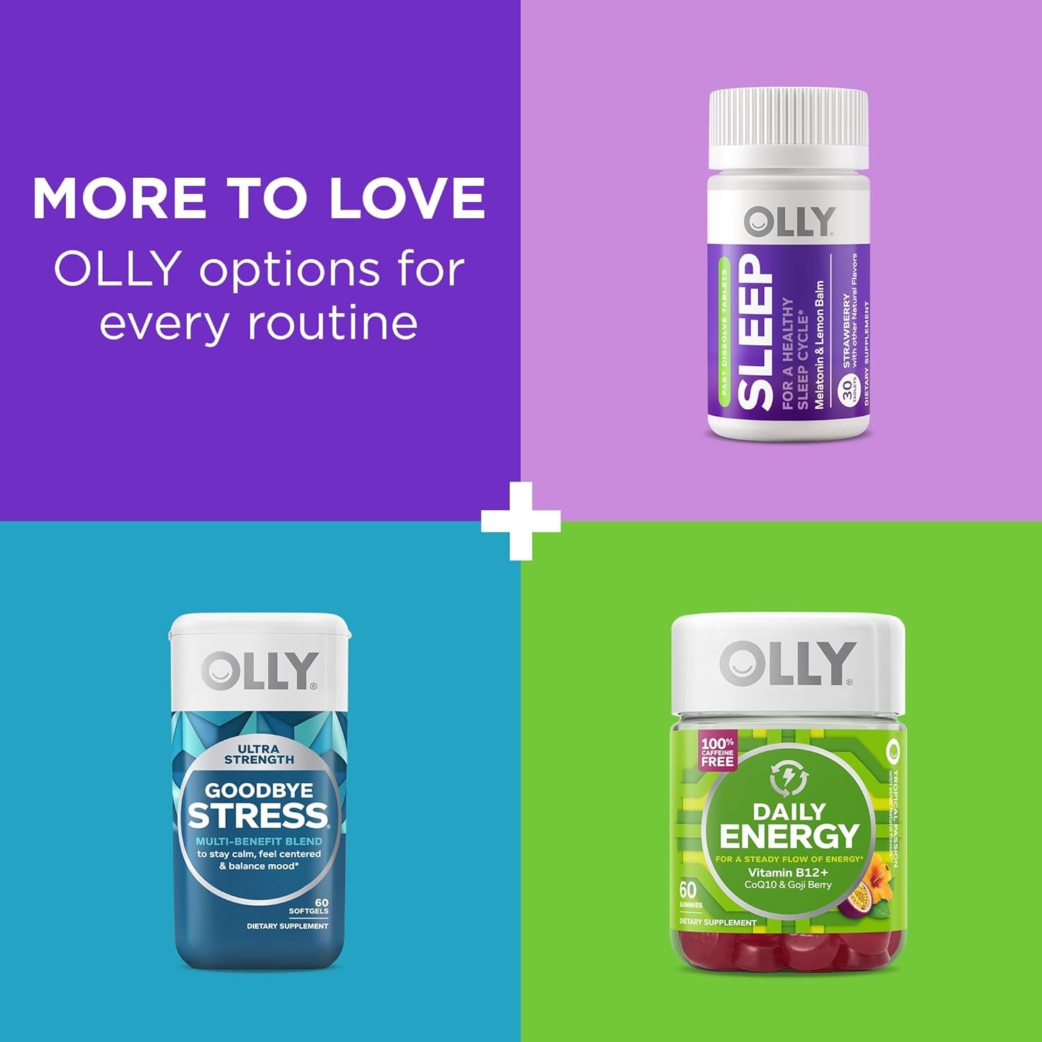 OLLY Immunity Sleep Fast Dissolves 3Mg Melatonin & Vitamin C 30 Count