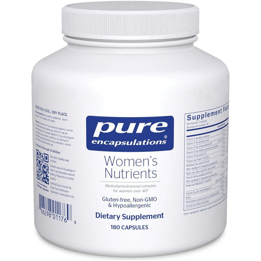 Pure Encapsulations Multivitamin for Women over 40 to Support Urinary Tract Health, Breast Cell Health & Eye Integrity 180 Capsules