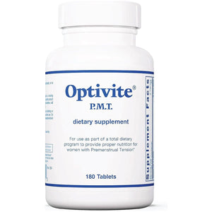 Optimox Optivite PMT Supplement - PMS Support for Women, Hormonal Balance - 180 Count
