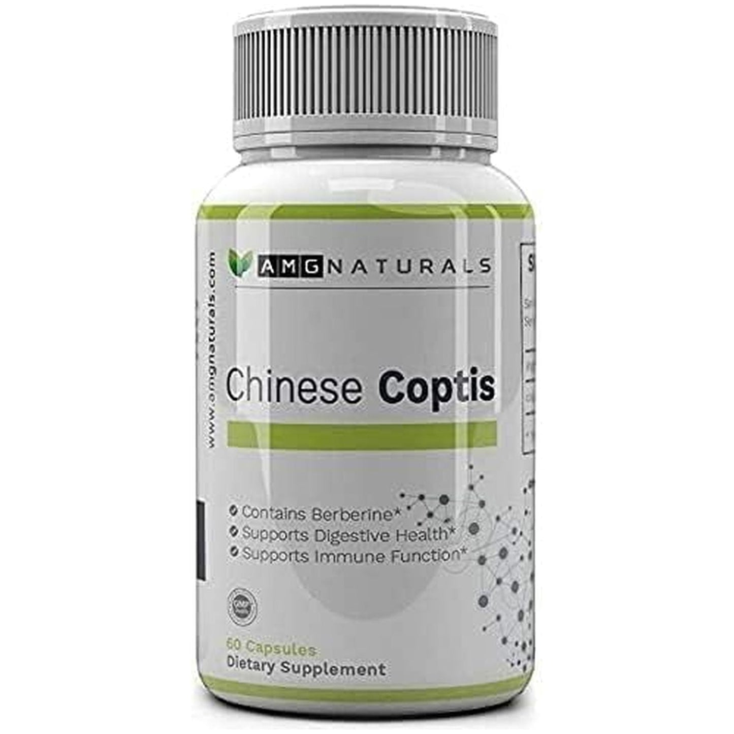 Chinese Coptis (Coptis Chinensis) - Goldthread 550Mg Berberine Coptisine