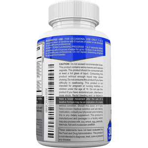 Eternal Zen 15 Day Colon Cleanser Detox with Extra Strength Herbs - 30 Capsules