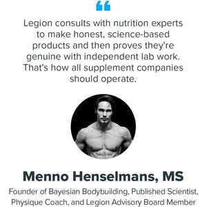 LEGION Triton Fish Oil Capsules - Triple Strength Omega 3 Essential Fatty Acids 2400Mg EPA & DHA per Serving, 30 Servings