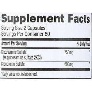 365 Everyday Value, Glucosamine Chondroitin, 120 Ct