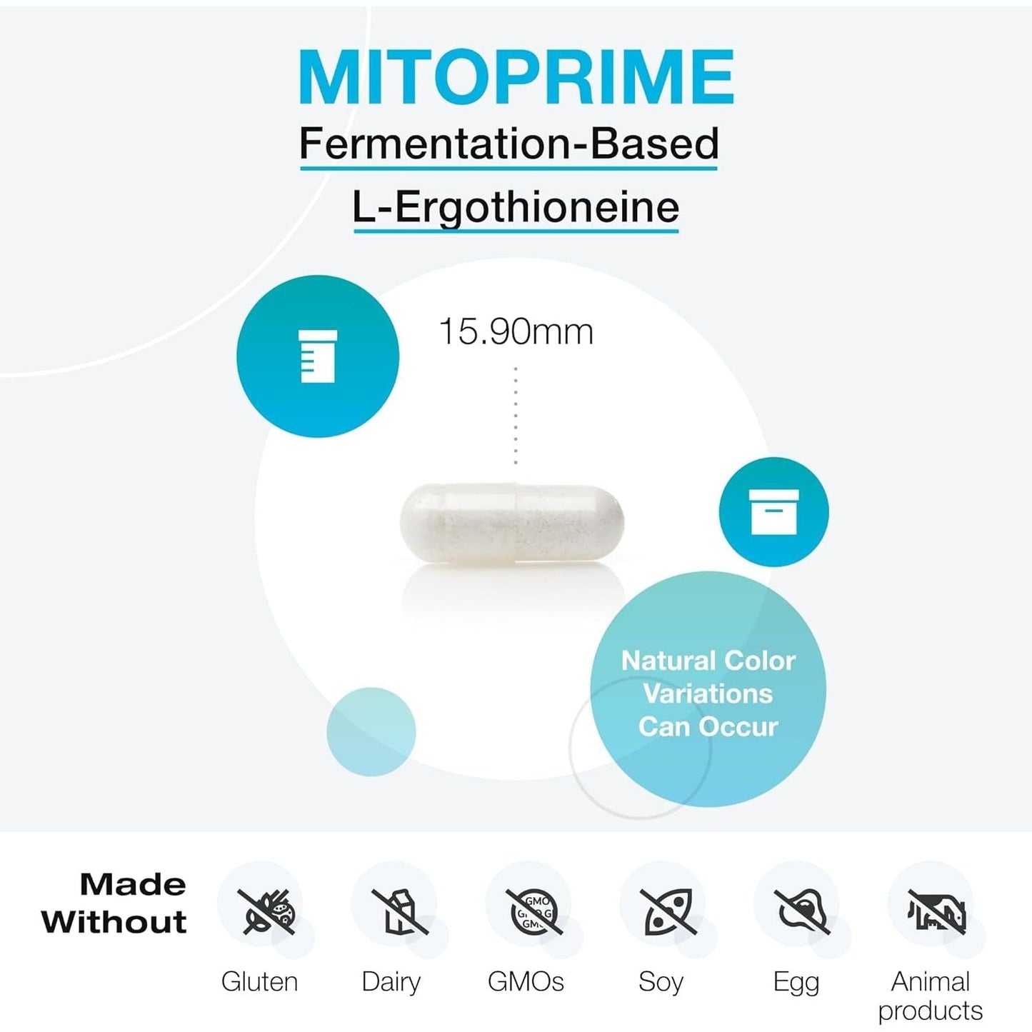 XYMOGEN Mitoprime - Antioxidant Supplement to Support Brain Health (30 Capsules)