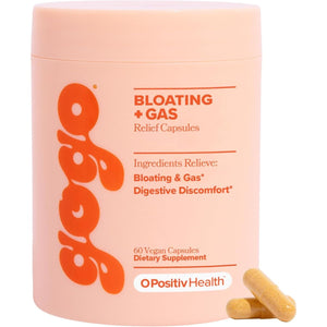 GOGO Bloating & Gas Digestive Relief - Digestive Enzymes for Bloating Relief & Water Retention Reduction 30 Servings