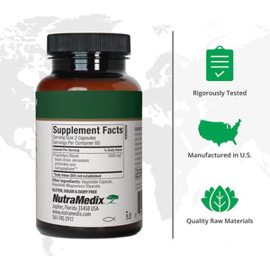 Nutramedix Serrapeptase Supplement with Proteolytic Digestive Enzymes (60 Capsules)