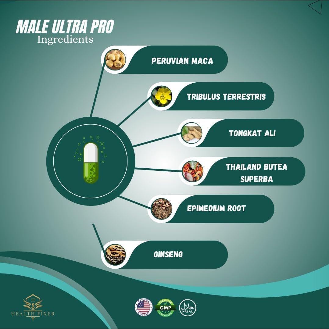 Ultra Pro Sports Nutrition for Improved Performance, Energy and Endurance,10Pk Capsules