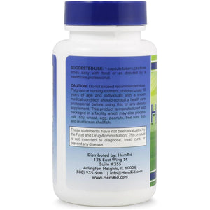 Hemrid plus Advanced Herbal Comfort Formula - Proudly Made in the USA - 45  Capsules