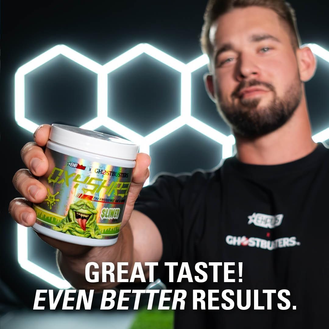 EHP Labs X Ghostbusters Oxyshred Pre Workout Powder & Shredding Supplement 60 Servings - Suppviv