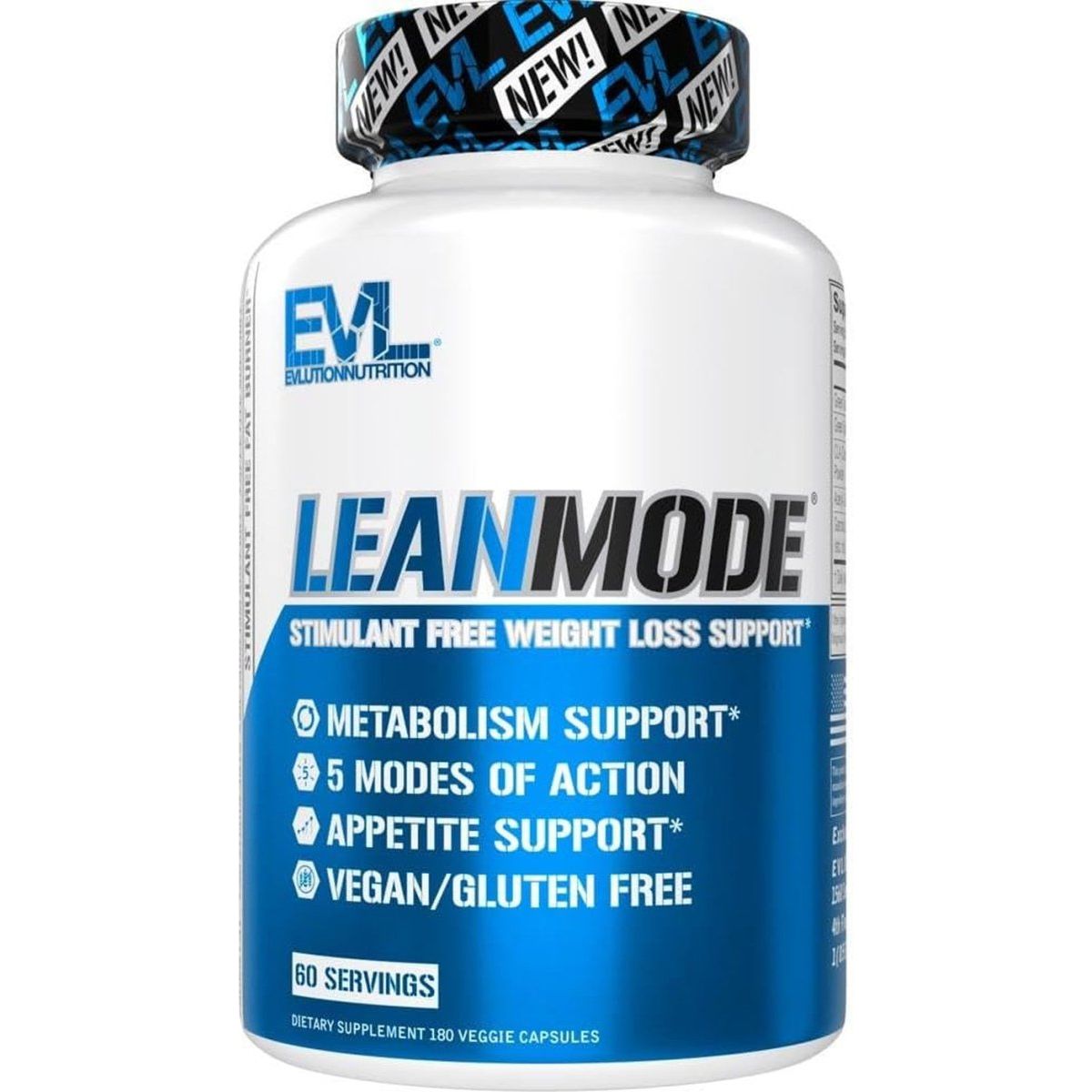 EVL Weight Loss Support Pills - Premium Multipurpose Appetite Metabolism and Fat Loss Support 60 Servings - Suppviv