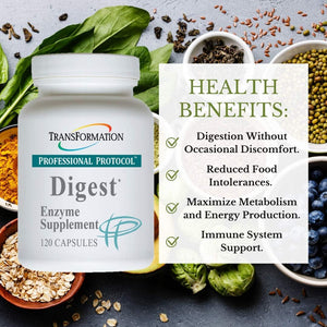 Transformation Enzyme - Supports Digestive and Immune System Health, And Enhances Performance of Pancreas and Liver, (120 Capsules)