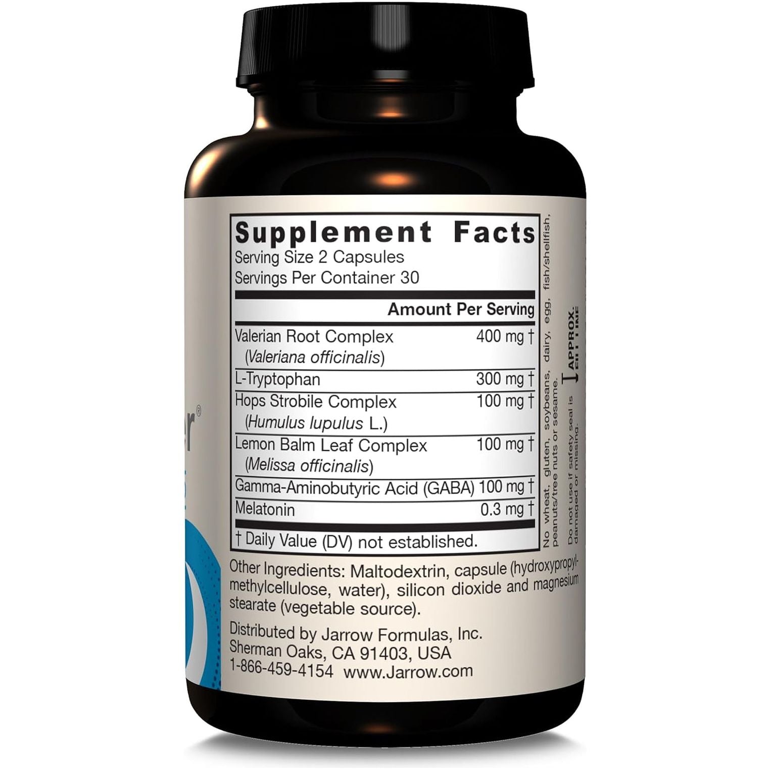 Jarrow Formulas Sleep Optimizer Herbal & Amino Acid Blend 60 Count