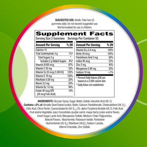 Centrum Multigummies Gummy Multivitamin for Adults - Assorted Fruit Flavor - 180 Count