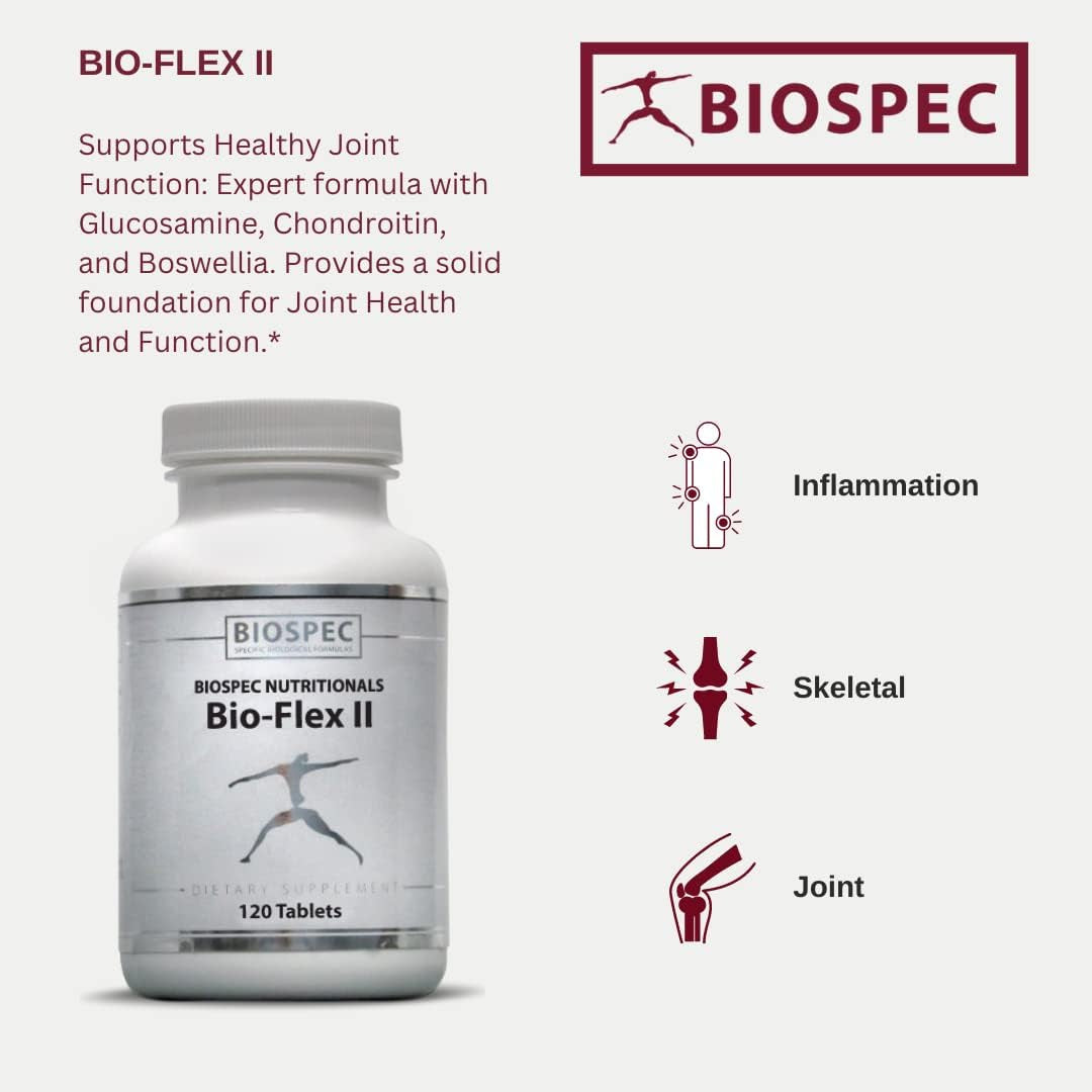 Bio-Flex II- Advanced Joint Support Supplement with Chondroitin and Glucosamine (120 Count)