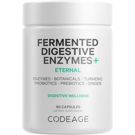 Codeage Fermented Digestive Enzymes Supplement- 90 Servings