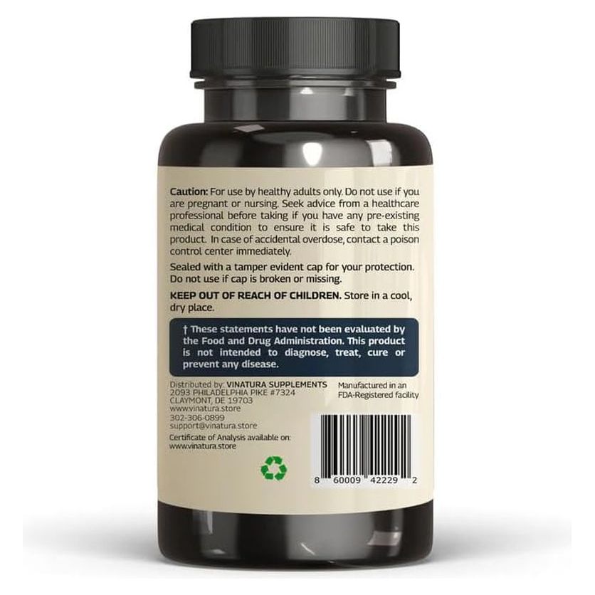 EDTA Capsules - 1500Mg per Serv, USA Made & Tested, Liver Support - 45 Servings