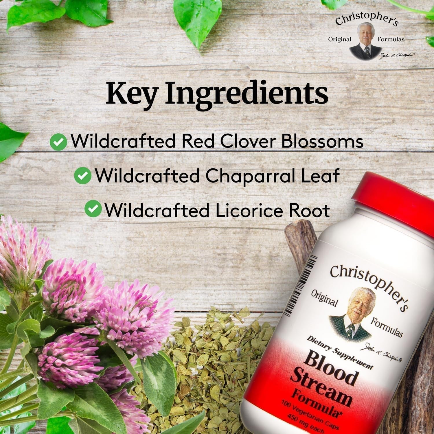 Christopher'S Original Formulas Blood Stream Formula - Supports Vein Elasticity, Clean & Pure Bloodstream