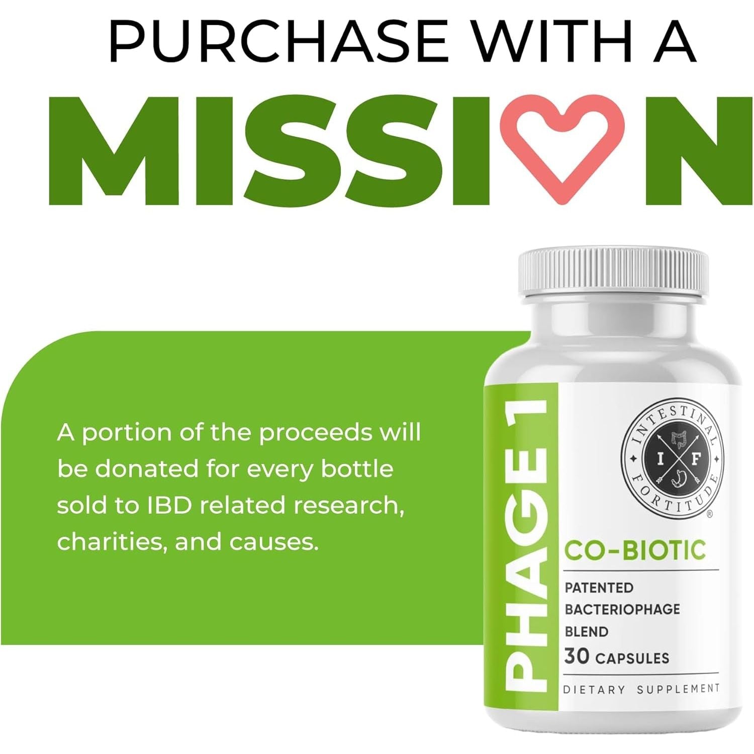 Intestinal Fortitude Phage 1 - Ultimate Gut Health Supplement