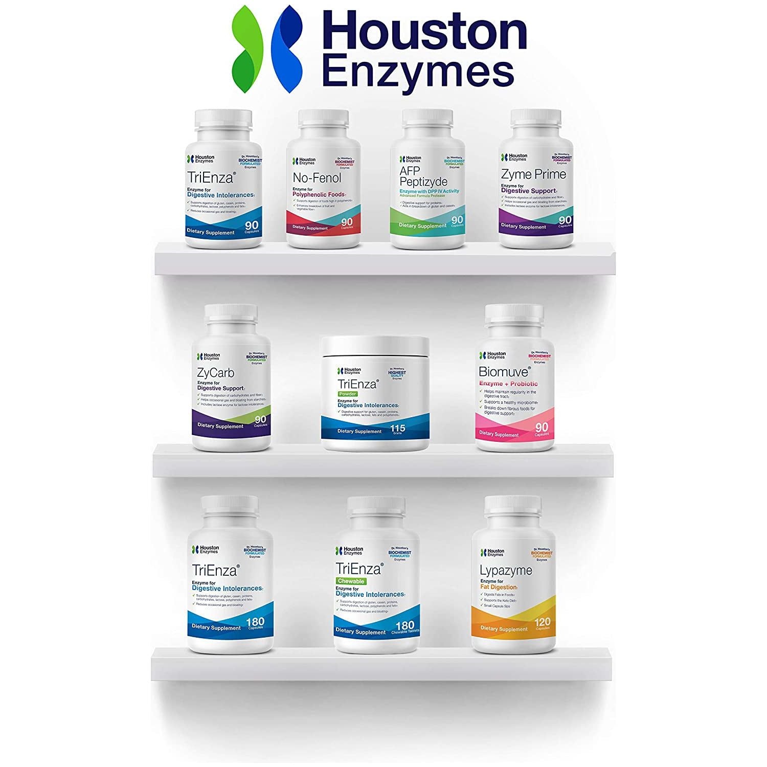 – Lypazyme –  Supports Complete Breakdown of Triglyceride Fats – Excellent for High-Fat Diets 120 Capsules