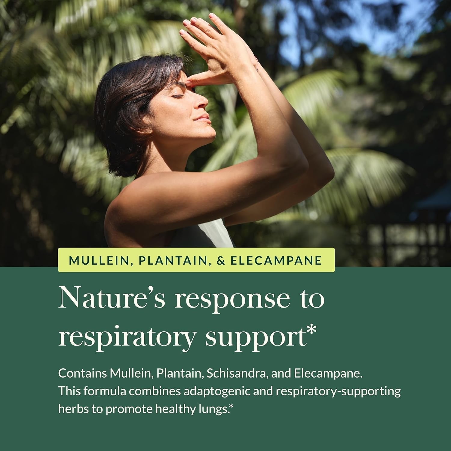 Gaia Herbs Mighty Lungs - Lung Support Supplement to Help Maintain Overall Lung & Respiratory Health (30-Day Supply)