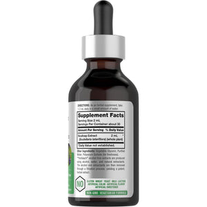 Horbäach Scullcap Herb Liquid Extract | 2 Fl Oz Tincture