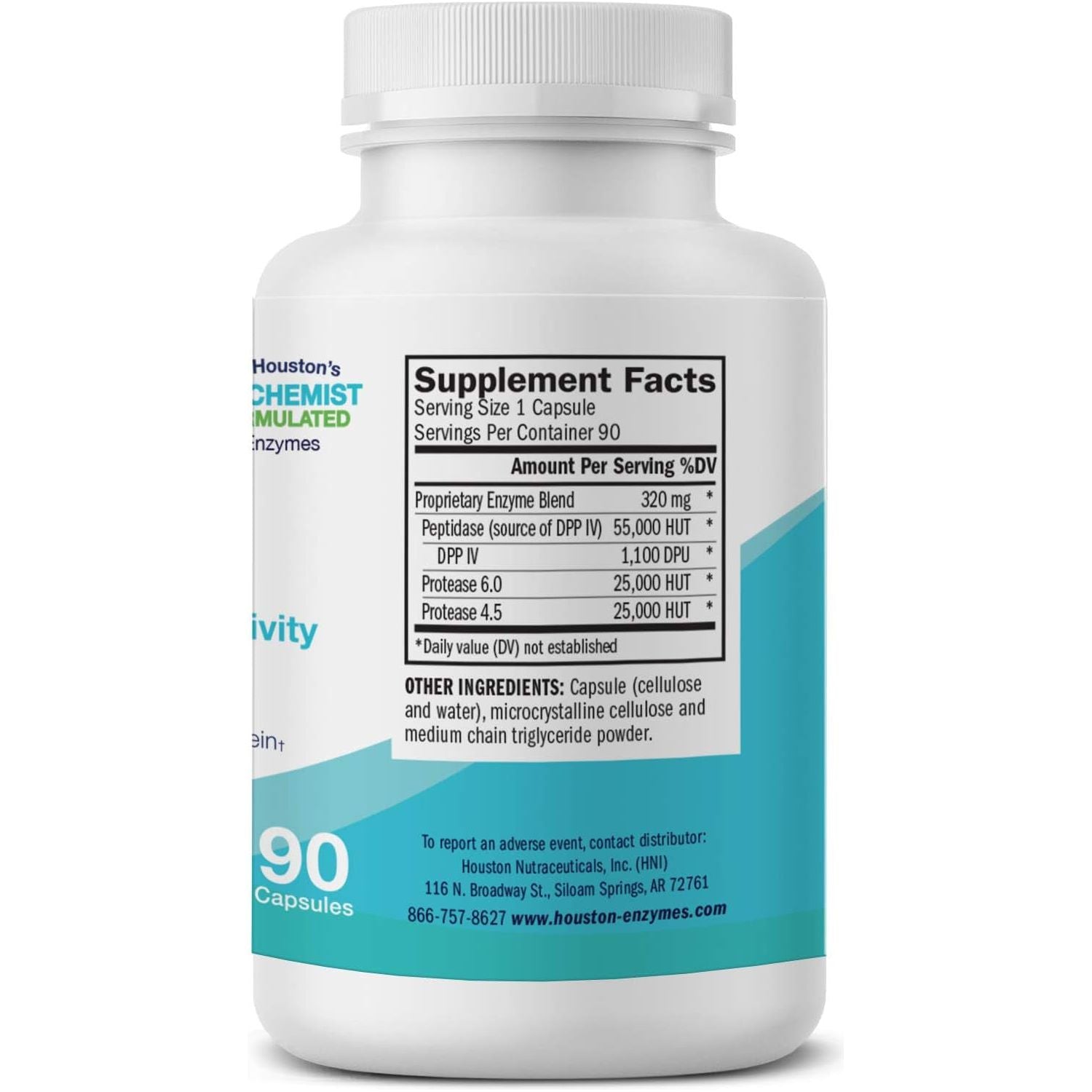 – AFP Peptizyde  – Supports Protein Digestion – Increases Breakdown of Casein & Gluten Proteins 90 Capsules