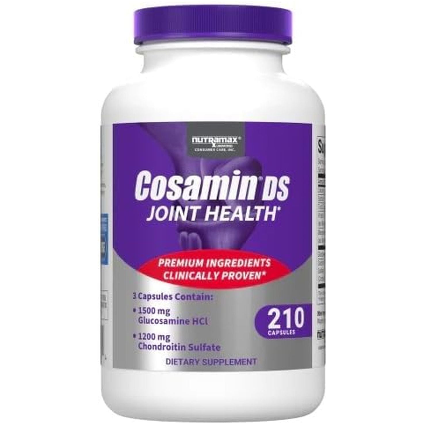 Cos Amin DS Joint with Glucosamine & Chondroitin for Joint Health, 210 Capsules